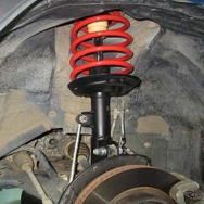 タナベ デバイドUP210＋デバイドUPダンパー　RAV4ハイブリッド装着例