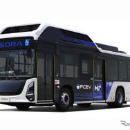 トヨタの新型燃料電池（FC）路線バス『SORA』