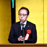 「赤十字活動と災害救護」について講演する日本赤十字社北海道支部 事務局次長武山博美氏