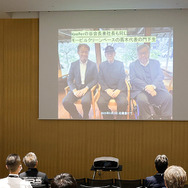 30数年ぶりに、師匠の高木氏を囲んで谷氏、郡司代表が共に集う機会があった