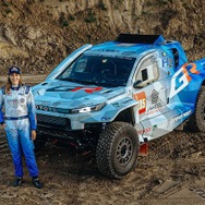 トヨタGAZOOレーシング『DKR GR FCハイラックス』とドライバーのダニア・アキール