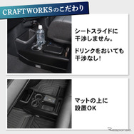クラフトワークスのホンダ『N-BOX』JF5/JF6専用LEDコンソールボックス