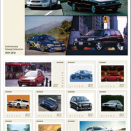 SUBARU 60周年記念 オリジナル切手コレクションVol.2 1989‐2018 イメージ