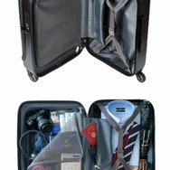 グッドイヤーホイールをキャスターに採用したスーツケース「リージェント スクエア」