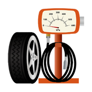 プロショップで、定期的に、タイヤの「空気圧点検」を行おう