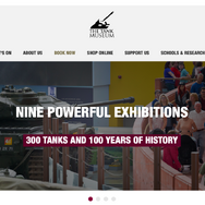26ヶ国、約300両の車輛が展示されているイギリスの戦車博物館「The Tank Museum」Webサイト