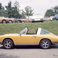 901型・911S2.0タルガ（1969年）。リアウインドウがパノラマガラスになる。