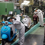 ホンダ 熊本製作所 ジョルノ生産ライン（参考画像）