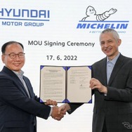 現代自動車とミシュランが協業3年間延長で合意