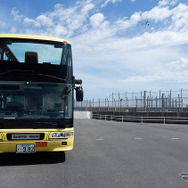 はとバス「羽田空港ベストビュードライブ」。写真はメディア公開時