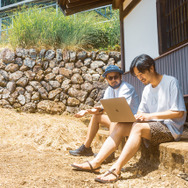 古民家でのワーケーションイメージ