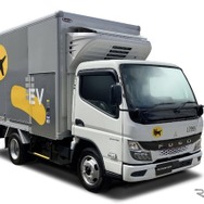 ヤマト運輸が導入する三菱ふそうのEV、eキャンター