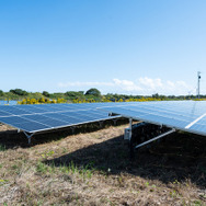 パワーXがパートナー企業を通じて新設した太陽光発電所（茨城県）