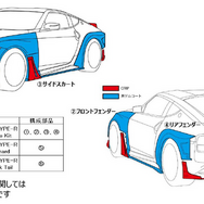 HKSボディキットTYPE-RにRZ34フェアレディZ用ラインナップを追加