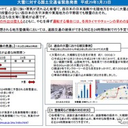 大雪に対する国土交通省緊急発表