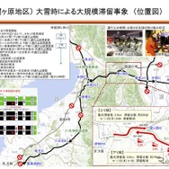 大雪による大規模滞留