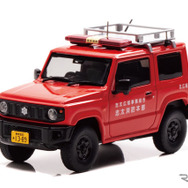 スズキ ジムニー XG（JB64W）2019年モデル 静岡県志太消防本部広報車（1/43スケール）