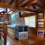 西郷隆盛宿陣資料館の内部。