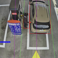 ガソリンスタンドの人手不足解消へ、コスモ石油とELEMENTSがAI給油監視システムの実証実験 画像