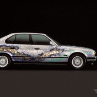 日本画家が90年代『535i』にアートを描く、麻布台「FREUDE by BMW」で期間限定公開へ