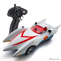 手のひらサイズの「マッハ号」が光って走る！　京商「FIRST MINI-Z マッハGoGoGo」