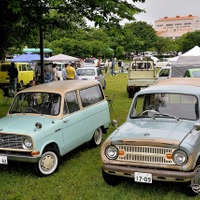 懐かしき軽自動車や希少車が集結…昭和平成／軽自動車＆普通車展示会in道の駅アグリパークゆめすぎと