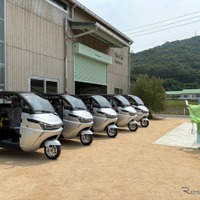 EV三輪車「トゥクトゥク」のレンタルサービス、香川県豊島で開始