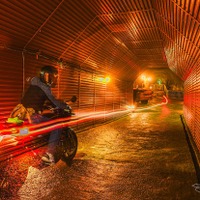 鉱山の坑道でバイク走行イベント、過疎地域を活性化　11月1～3日に開催