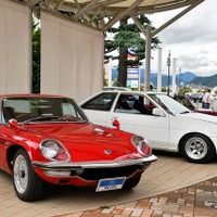 コスモスポーツやデボネアなど…昭和平成名車展示会inアリオ上田