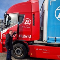 ZF、大型トラック用PHEVの実証試験を実施…最大73%のCO2削減へ