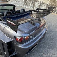 ホンダ『S2000』用ドライカーボン製GTウイング…全幅1800mmの超ワイドサイズ