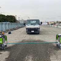建設現場のタイヤ洗浄を自動化、レンタルのニッケンが「スマートウォッシュゲート」開発