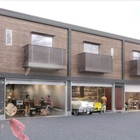 プレミアムガレージハウス野田BASE、千葉県野田市に完成…車2台分のガレージ付き賃貸住宅