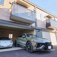 車2台分のガレージ付き賃貸住宅、最新プレミアムガレージハウス完成…埼玉県桶川市