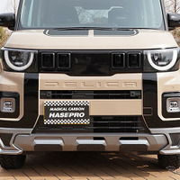 穴あけ加工不要・超強力両面テープで簡単取付、新型『デリカミニ』用エアロパーツ3種が同時発売