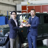 『ジムニーノマド』を実習車に、水戸自動車大学校が卒業生の企業と連携