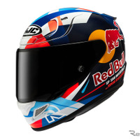 MotoGPのエネルギーをグラフィックで表現、HJCヘルメット『RPHA 12 レッドブル ミサノ GP2』発売