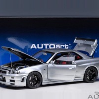 R34型スカイラインGT-R、伝説のニスモ「Z-tune」仕様がスケールモデルで登場