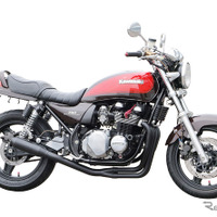 ナップス×モリワキ、『ゼファー750/RS』用モンスターブラックマフラーを限定発売
