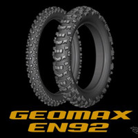 ダンロップ、エンデューロ競技専用タイヤ「ジオマックス EN92」8月3日発売…SOFTスペック2サイズを新設定