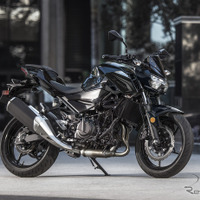 カワサキ、新カラー採用のスーパーネイキッド『Z250』『Z400』2027年モデル発売　70万4000円から