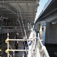 知ってましたか？　首都高・荒川湾岸橋　100年先への「大規模」修繕---工費110億円、工期7年半［現場見学］