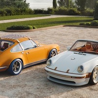 ポルシェ『911』ベース特別車が誕生…ルイ・ヴィトンとシンガーが史上初のコ・ブランディングで生まれた「レトロ感」満載のクルマ