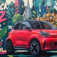 スマート #2、6都市のストリートアートで予告…超小型EV『フォーツー』復活へ
