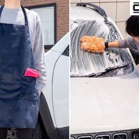 コメリ「洗車用エプロン」を発売、服の濡れや傷を防止　価格は1980円