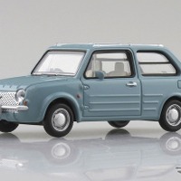 パイクカー　日産 パオ　1/64スケール「カプセルトイ」で精密に再現　