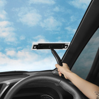 自動車ガラスお掃除ツール、ウェットシートを固定する新構造を採用…カーメイト