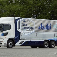 日本初、FC大型トラック走行実証を開始…物流4社が実用性を検証