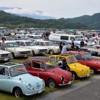 300台を超える旧車が集う…クラシックカーミーティング・イン富士川