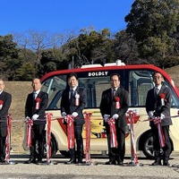 愛知県小牧市で自動運転バスの実証運行開始 画像
